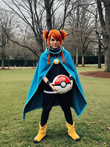 Cosplay photo of alder (pokemon). Costume clothes