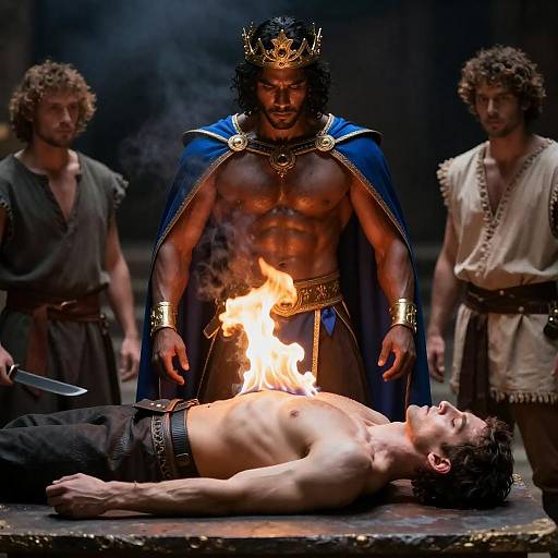 Fiery Trial Under a Golden Crown