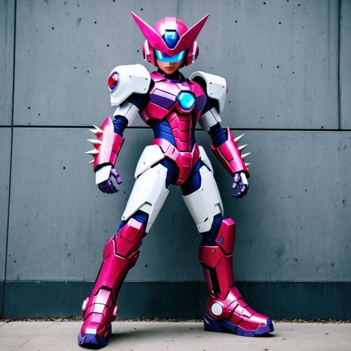 Futuristic Axl Mega Man X Cosplay Design