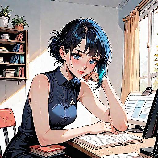 Tokino Sora Incoming Punch Office Smile