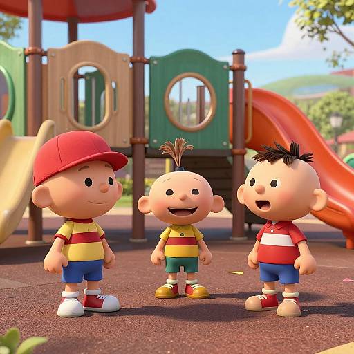 Realistic Hey Arnold Playground Scene