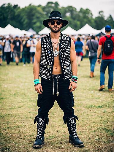 Full Body EDM Festival Man Costume