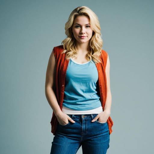Casual Young Woman in Relaxed Urban Style