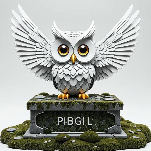 Kawaii Miniature Cybernetic Owl Design