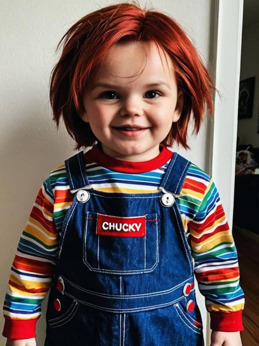 Child in Chucky Costume