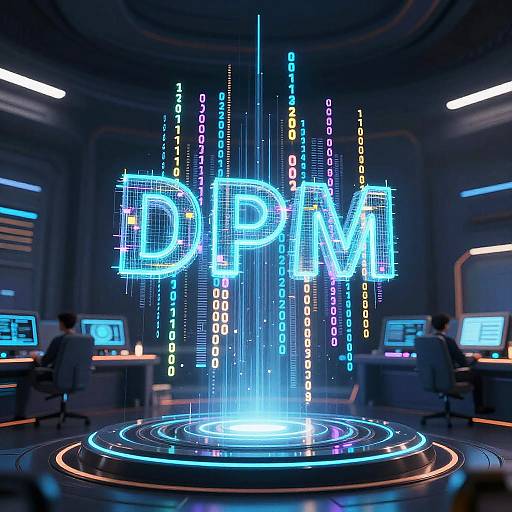 Futuristic Holographic Tech Interface