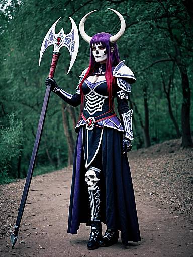 Cosplay photo of haqua d'rot herminium. Costume clothes