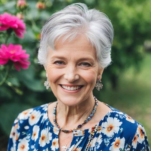 Charming Portrait of an Elderly Woman