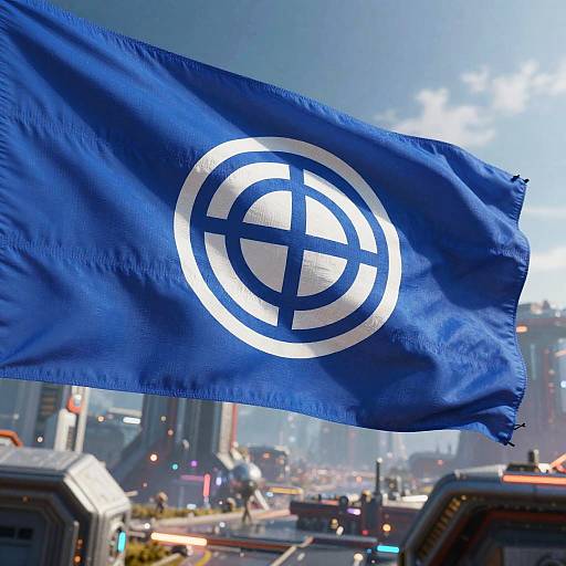 Super Earth Flag Helldivers Emblem