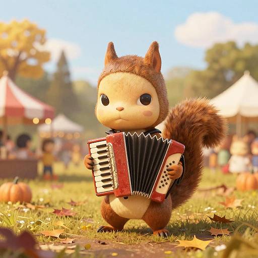 Quirky Squirrel Accordion Festival