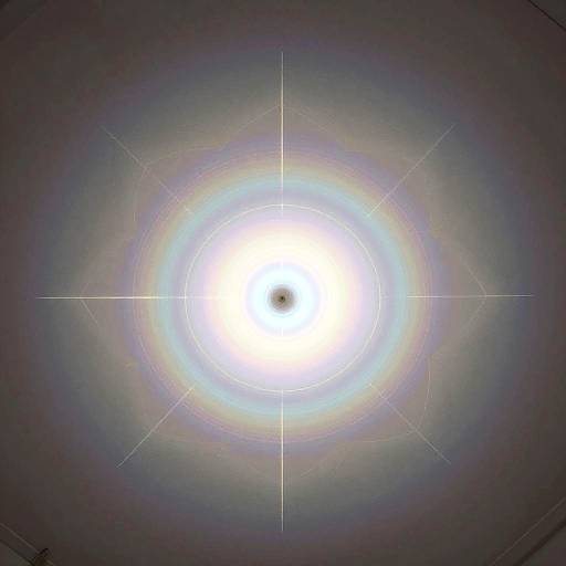 Hypnotic Mandala Ceiling Projection
