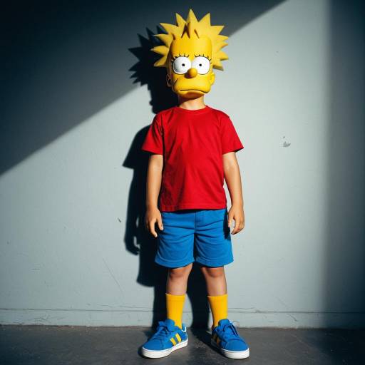 Dramatic Bart Simpson Cosplay Costume