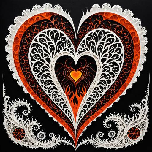 Surreal Heart: Intricate Dystopian Landscape Surreal Heart: Intricate Dystopian Landscape