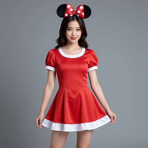 Classic Red Minnie Mouse Costume