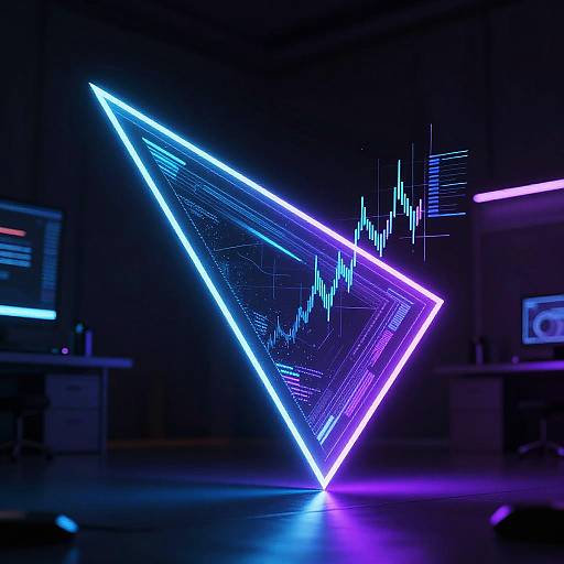 Futuristic Holographic Real Angle Visualization