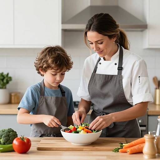 Chef Tiffany Rogers Cooking Allergy-Friendly Meal