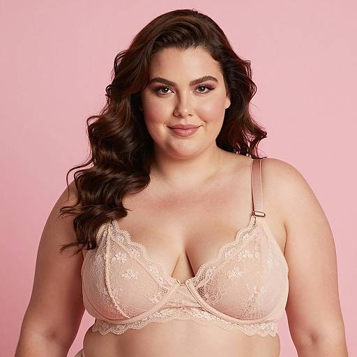 Confident Plus-Sized Woman Portrait