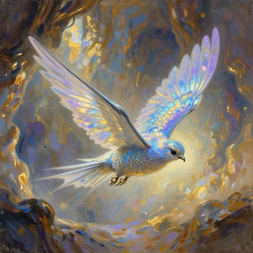 Glimmerwings' Ethereal Flight