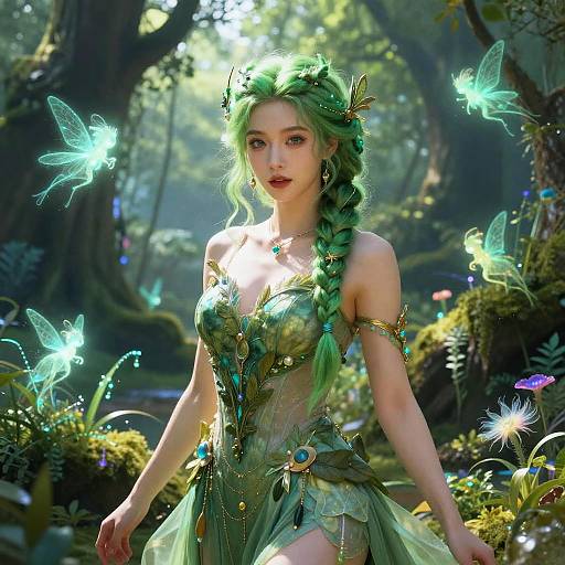 Ethereal Forest Spirit Character