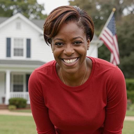 Radiant Portrait of a Confident Woman
