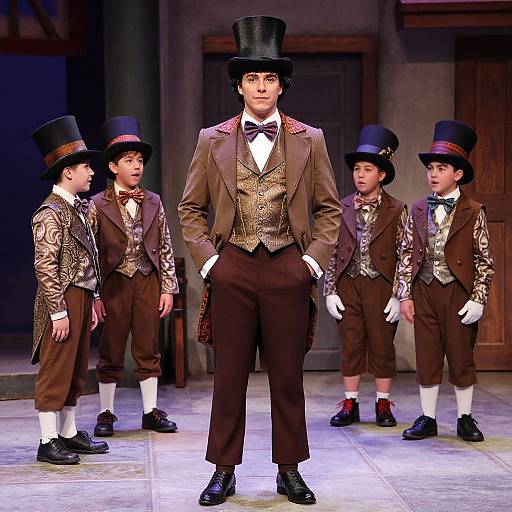 Male Mad Hatter Costume Group