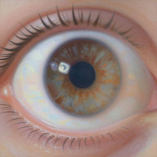 Impressionist Giant Eye with Future Vision