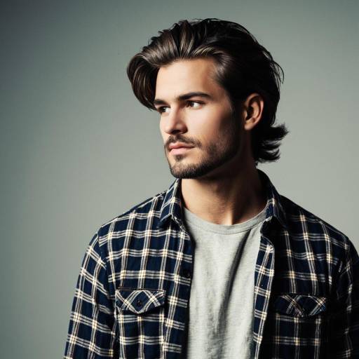 Stylish Man Portrait in Studio Setting