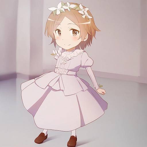 Illustration of Hamazura shiage, toaru majutsu no index in the style of Paint musume