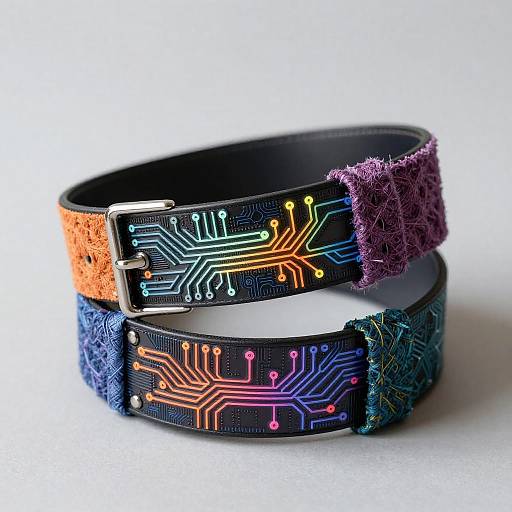 Experimental Fashion with Animated Circuitry