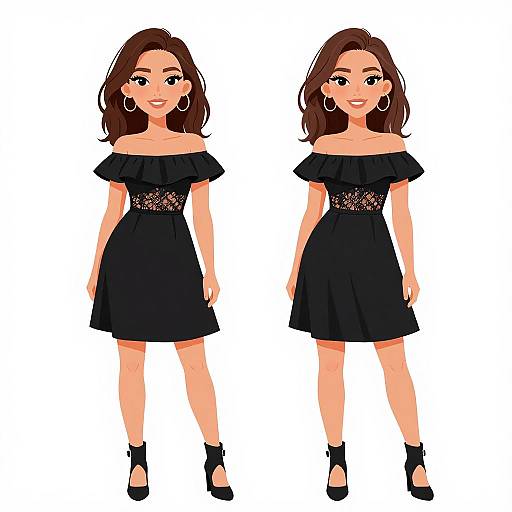 Smiling Modern Bohemian Woman Portrait