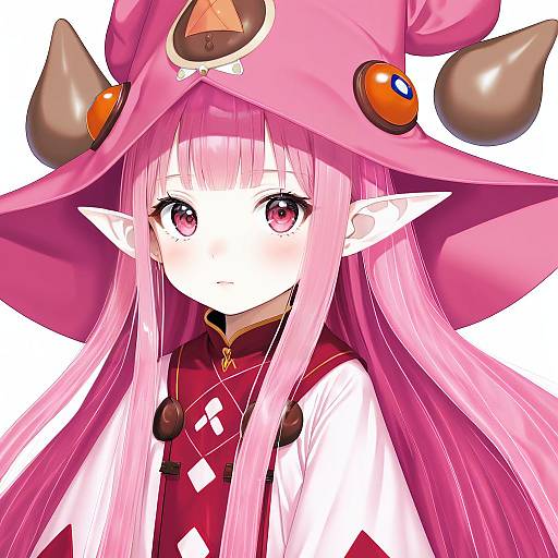 Illustration of Habetrot (fate), fate (series) in the style of Nibiiro shizuka