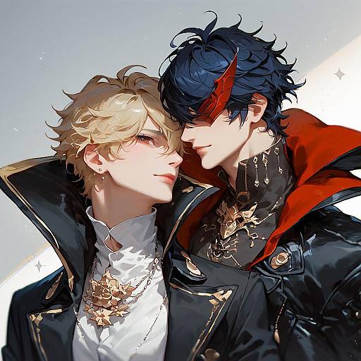 Amamiya Ren in Black Coat Persona