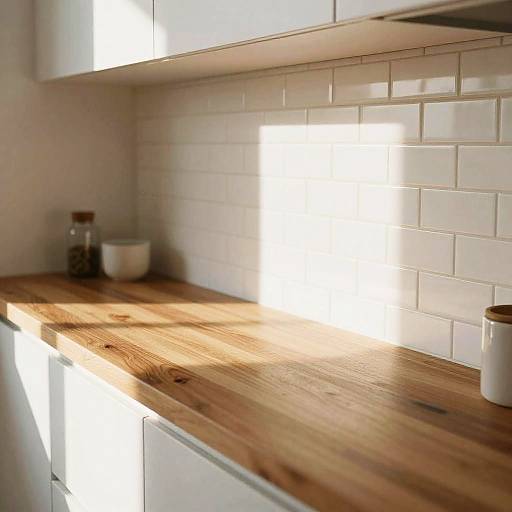 Bright Modern Kitchen with Butcher Block