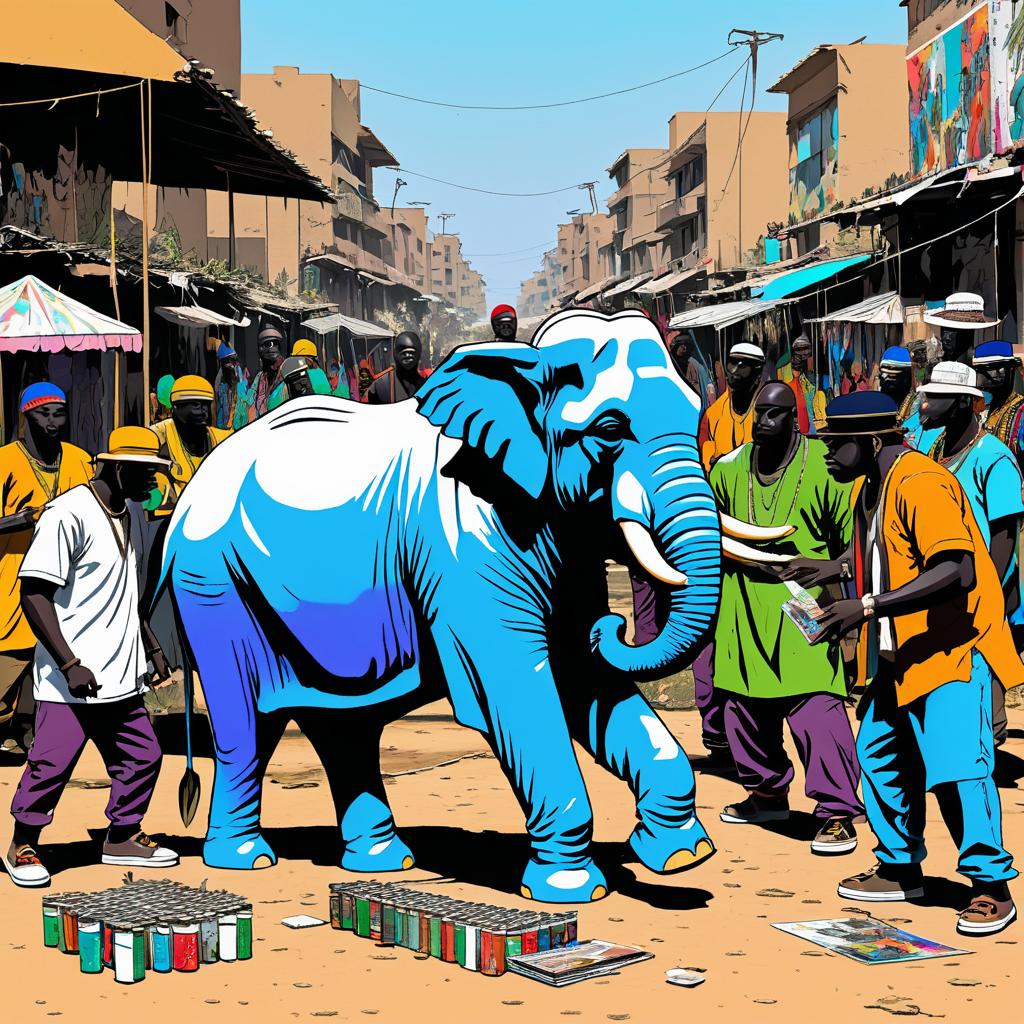 Rebellious Elephants: A Ghetto Comic Adventure