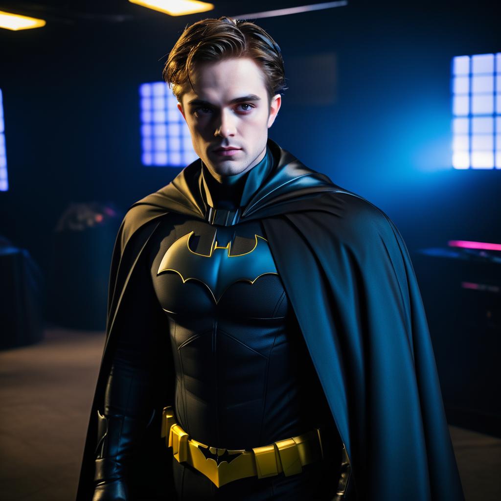 Cinematic Robert Pattinson as Batman