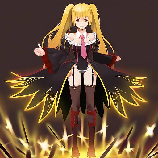 Illustration of Asmodeus (umineko), umineko no naku koro ni in the style of St (youx1119)