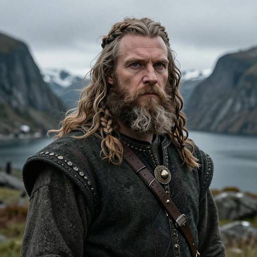 Leif Erikson Viking Portrait