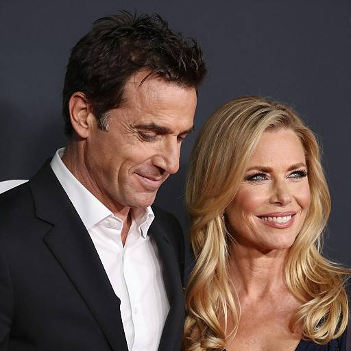 Smiling Couple in Elegant Attire