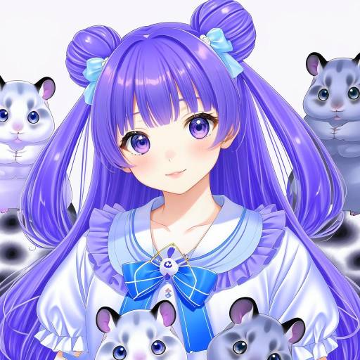 Illustration of Amamiya shizuku (hizuki yayoi), original in the style of Kanaria hisagi