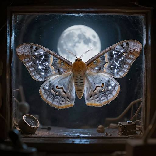 Fractal Moth Illuminates Blind Astronomer