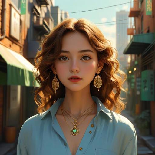 Expressive Portrait of a Young Woman