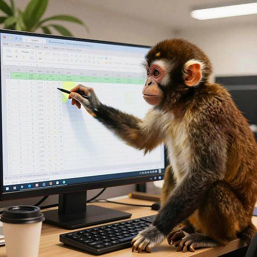 Spreadsheet Monkey Highlighting Cells