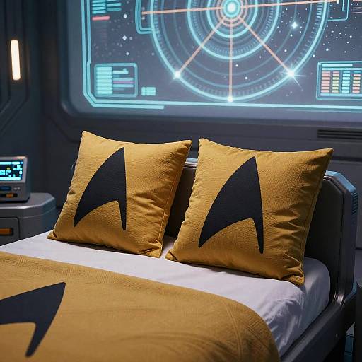 Star Trek Themed Sci-Fi Bedroom