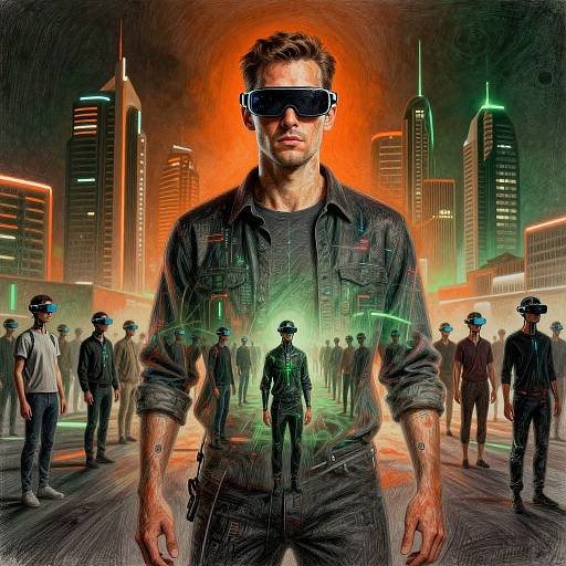 Ultra Realistic Double Exposure Portrait