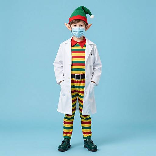 Hermey Elf Dentist Costume Portrait