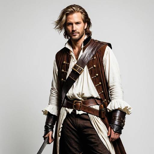 Authentic Cutthroat Island Pirate Cosplay