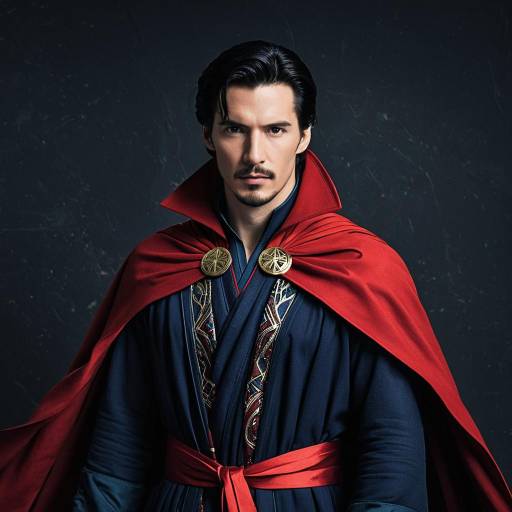 Man in Doctor Strange Inspired Costume