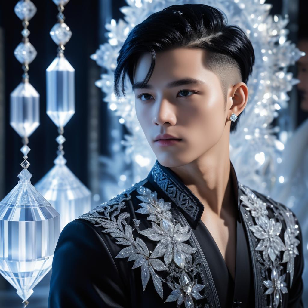 Fantasy Portrait of a Young Asian Man