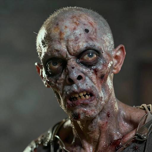 Realistic Zombie Face in G2F Style