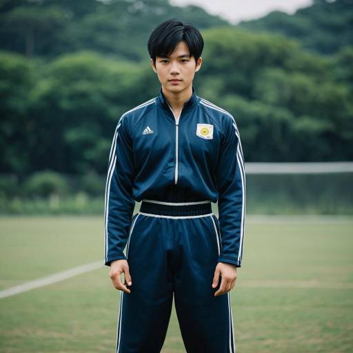 Young Asian Man in Chun Training Costume